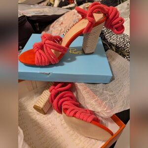 COPY - Seville knotted wrap heeled sandal